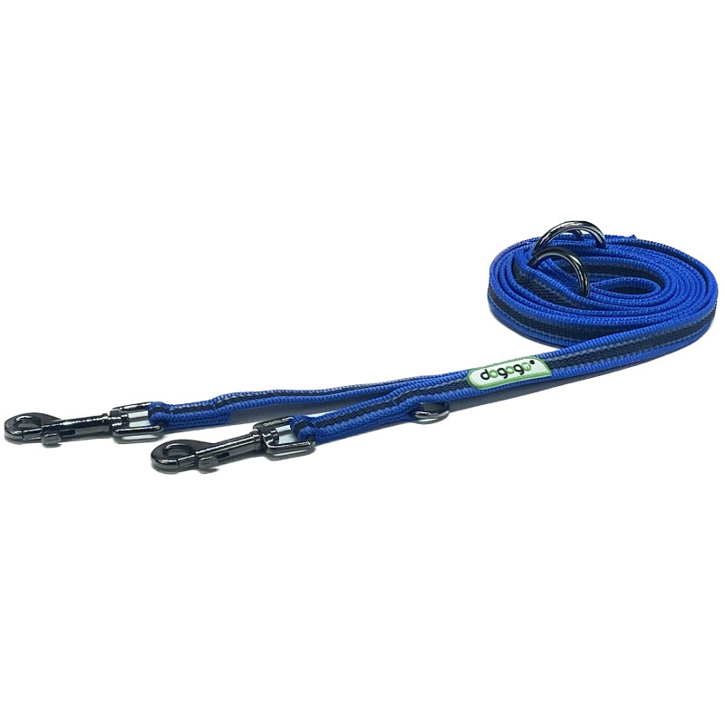 Dogogo Trainingslijn Antislip 14mm blauw