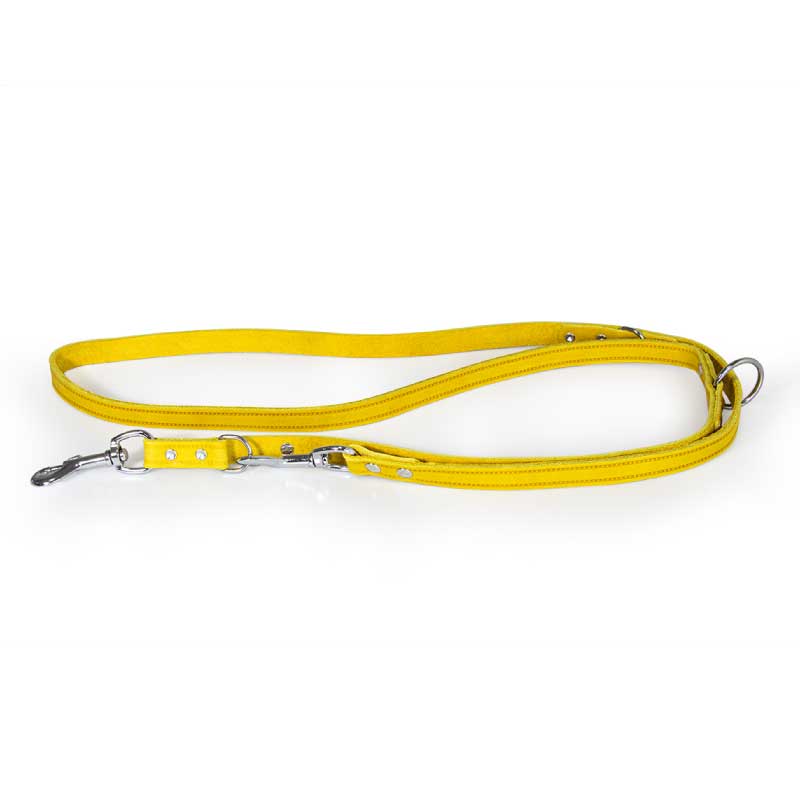 Das Lederband Weinheim Adjustable Leash Yellow