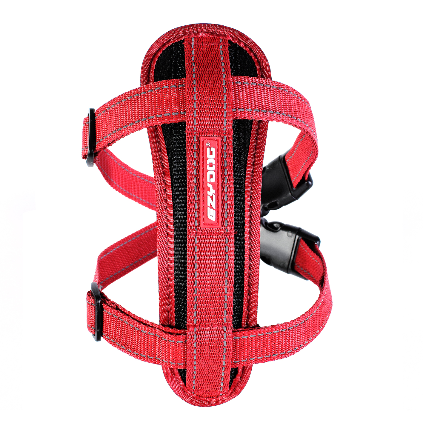 EzyDog Chest Plate Tuig Rood