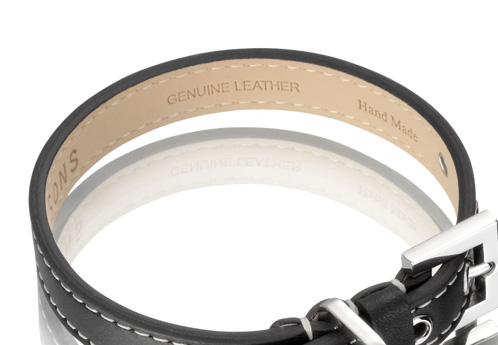 Henessy & Sons Royal halsband, zwart