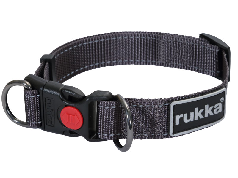 Rukka Pets Bliss Halsband, Smoke