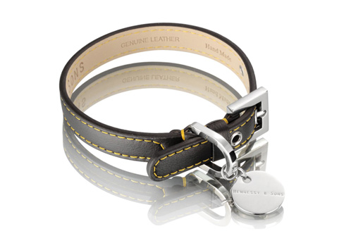 Hennessy and Sons Sailor Halsband zwart/ geel