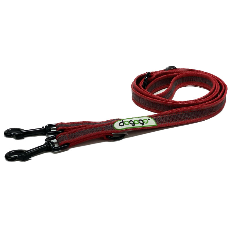 Dogogo verstelbare antislip riem 20mm rood