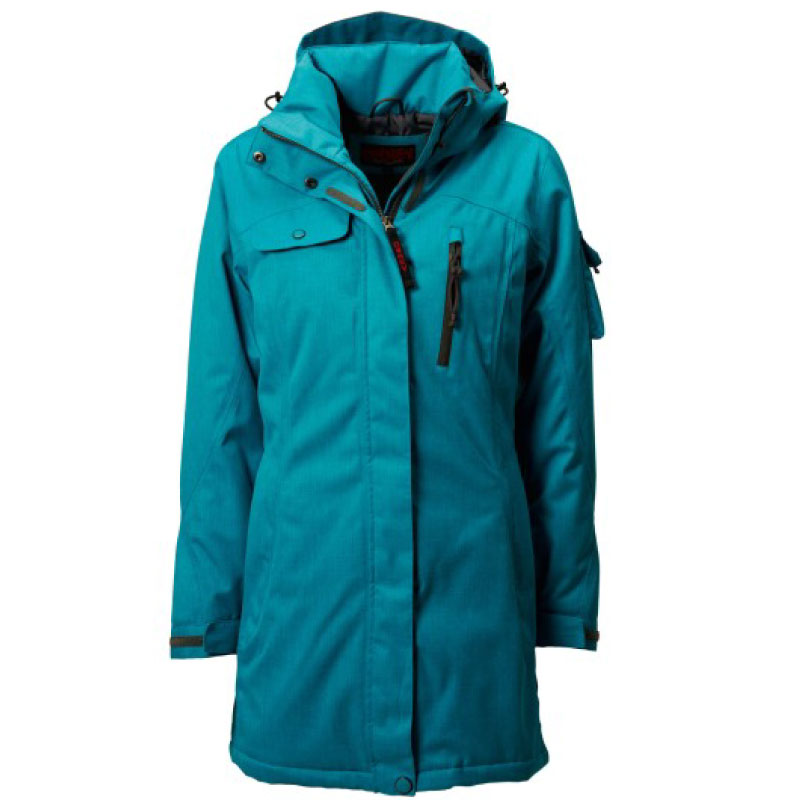 Owney Dames Winterparka Arctic Aruba Blue