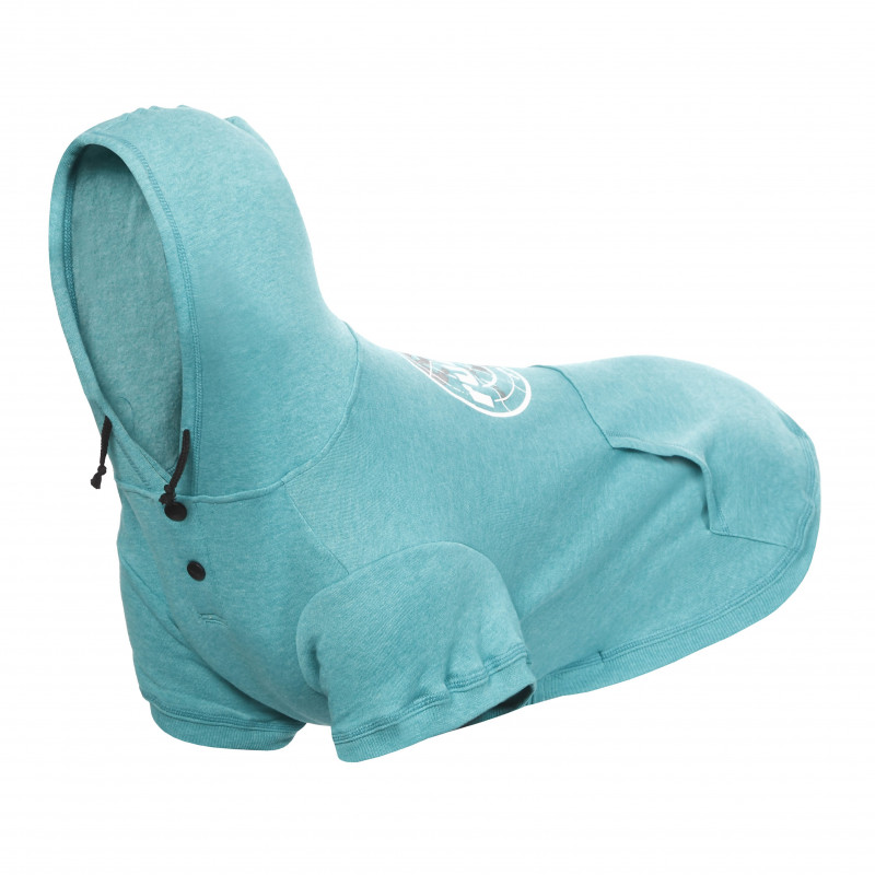 Rukka Pets Hoody College honden sweatshirt, emerald