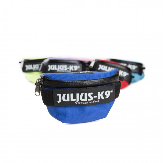 Julius K9 universele zijtassen voor IDC tuig Blauw