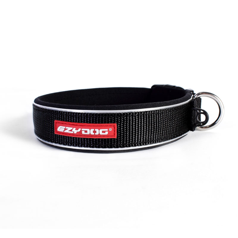 EzyDog Neo Classic halsband Zwart