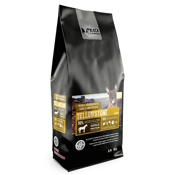 Black Canyon "Yellowstone" Paard & Zoete Aardappel 14kg