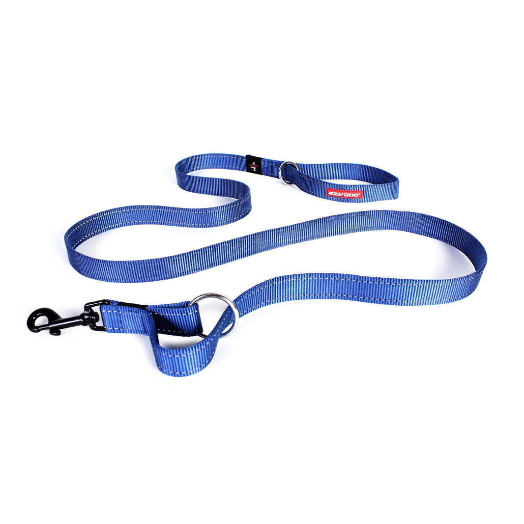 EzyDog Vario 4 Looplijn Blauw