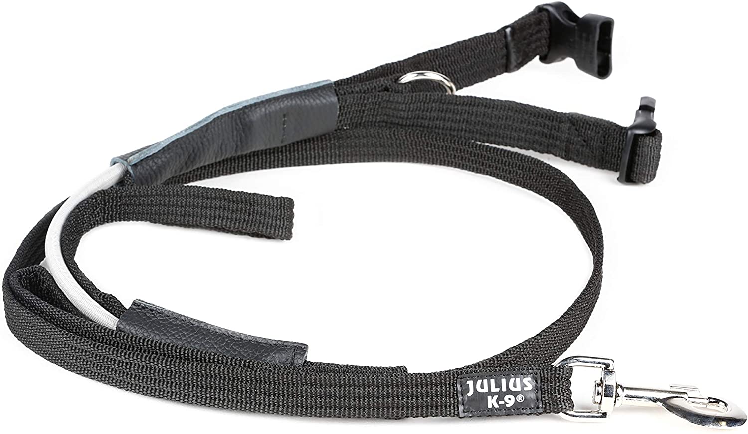 Julius K9 Honden joggingriem zwart 19 m maat 0