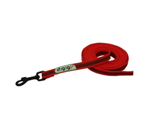 Dogogo Antislip Riem Met Handvat 14mm Rood