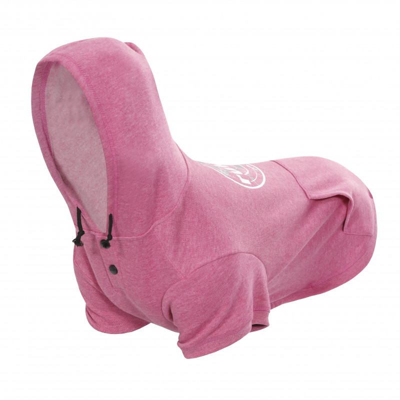 Rukka Pets Hoody College honden sweatshirt, roze