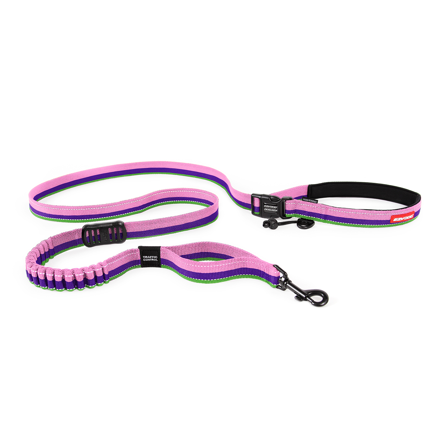 EzyDog Road Runner Riem/Zero Shock Bubble Gum