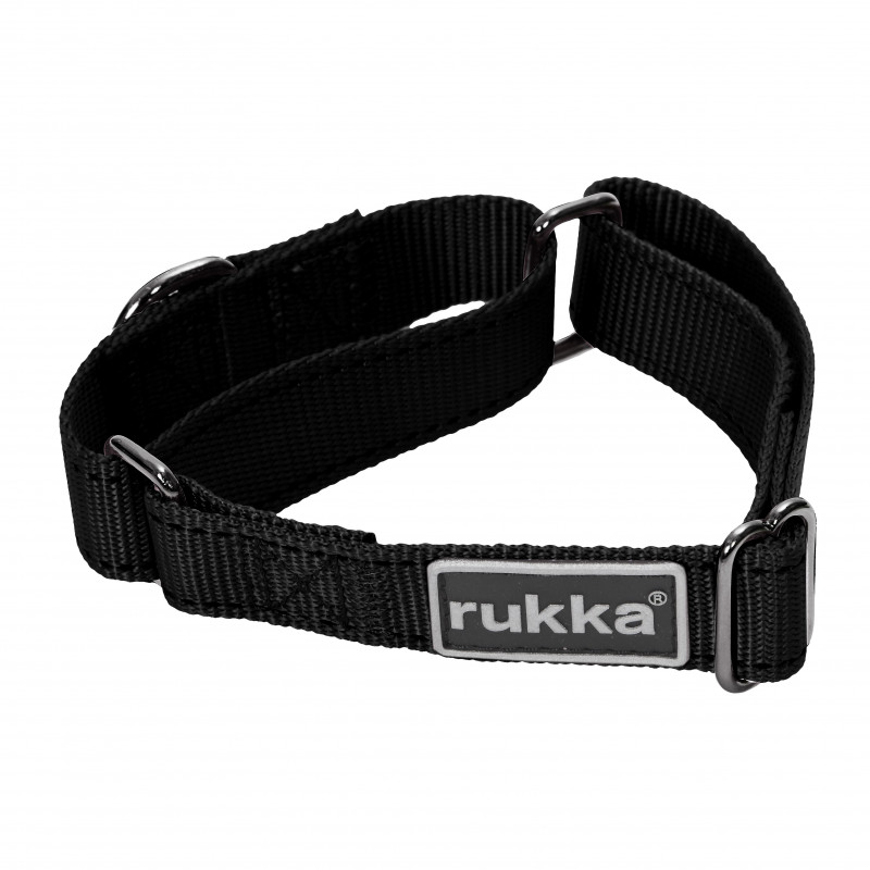 Rukka Pets Form Web Halsband, Zwart