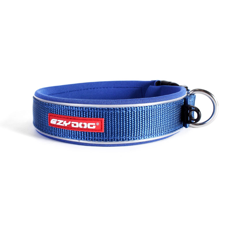 EzyDog Neo Classic halsband Blauw