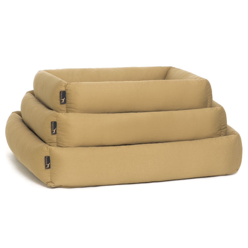 Pointer Hondenbed Khaki Stapel