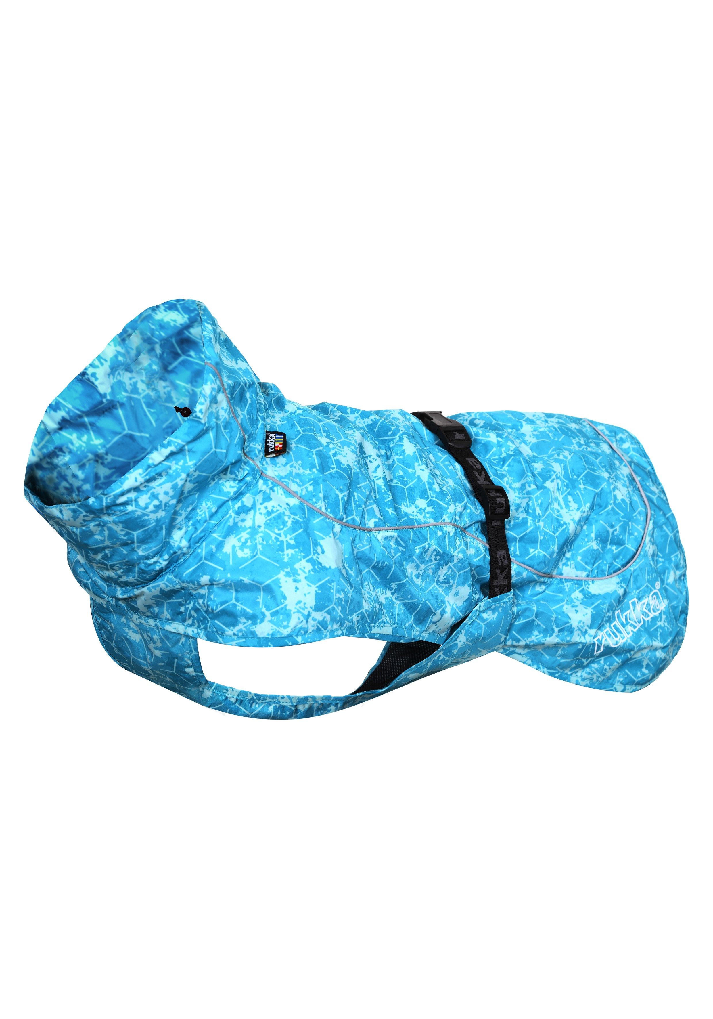 Rukka Pets Drizzle honden regenjas, aqua