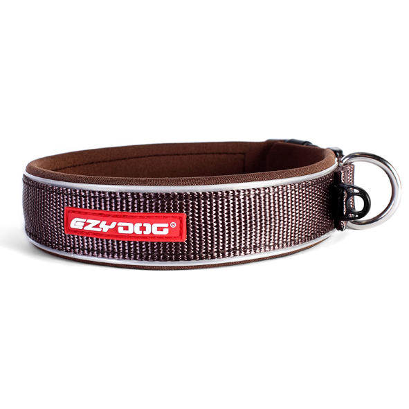 EzyDog Neo Classic Halsband, Chocolate