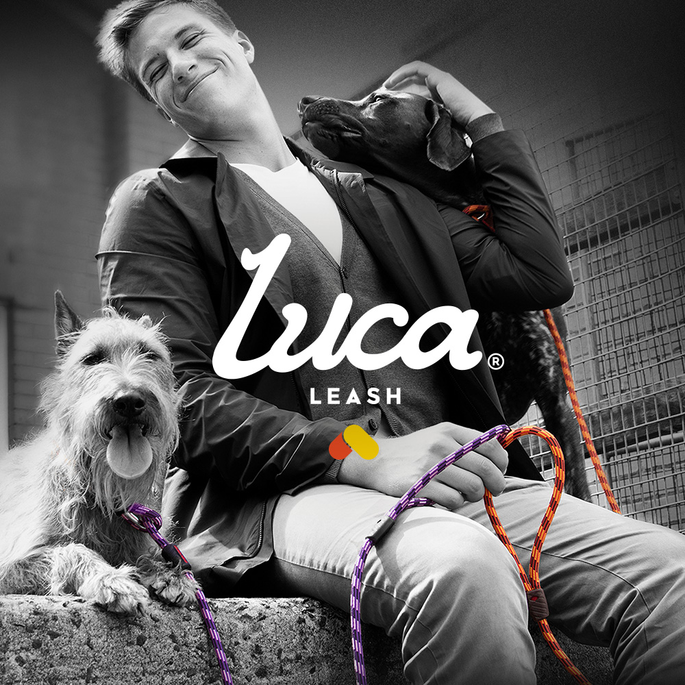 EzyDog Luca Retrieverlijn Oranje