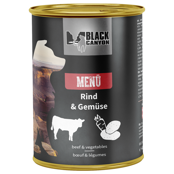 Black Canyon Dog "Menu" - met Rund 410g