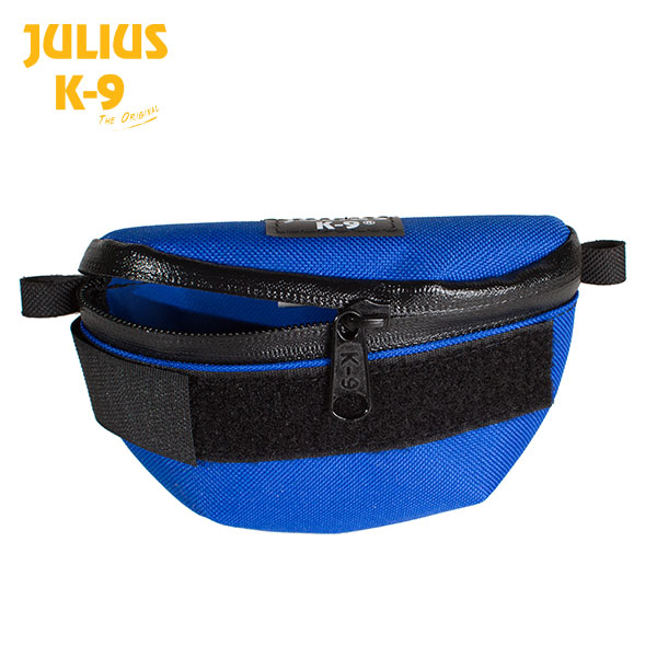 Julius K9 universele zijtassen voor IDC tuig, Blauw